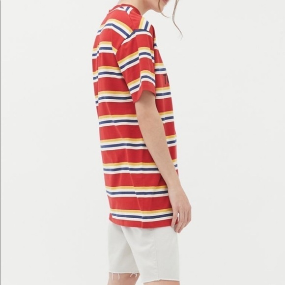 URBAN OUTFITTERS NWT Oversized Striped Graphic Text Top Size Large / XL - Picture 16 of 16